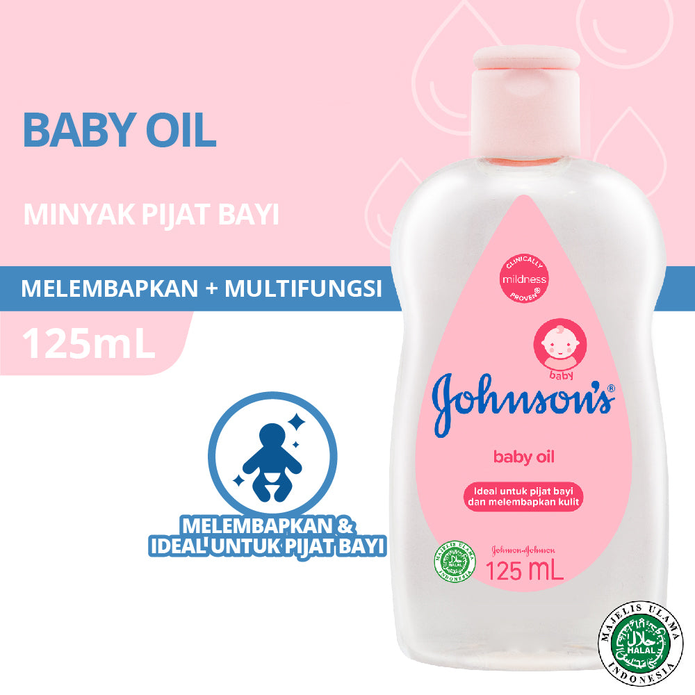 Pekanbaru J&J Baby Oil 125Ml Btl