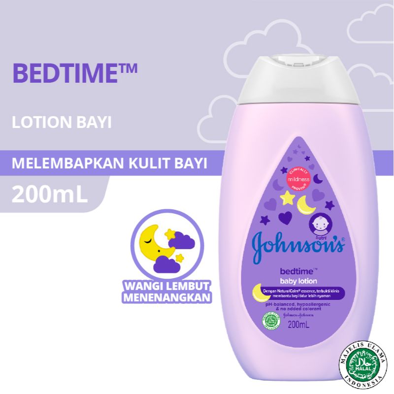 Pekanbaru J&J Baby Bedtime Lotion 200Ml Btl