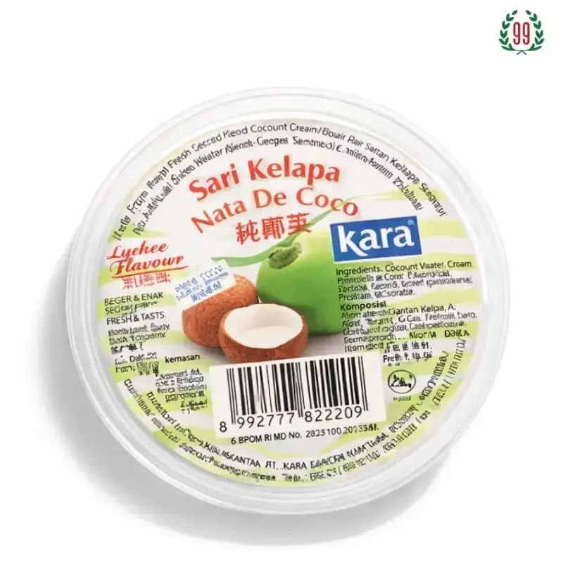 Pekanbaru Kara Sari Kelapa Lychee 220Gr