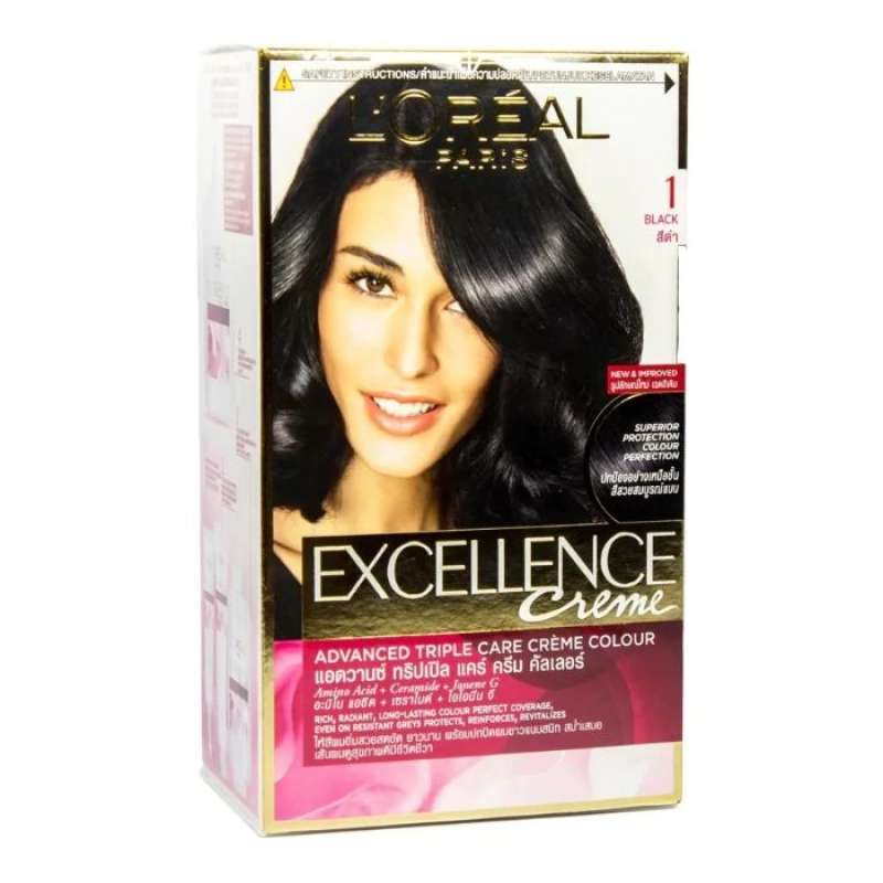Pekanbaru Loreal Excellence Hitam Alami No. 1