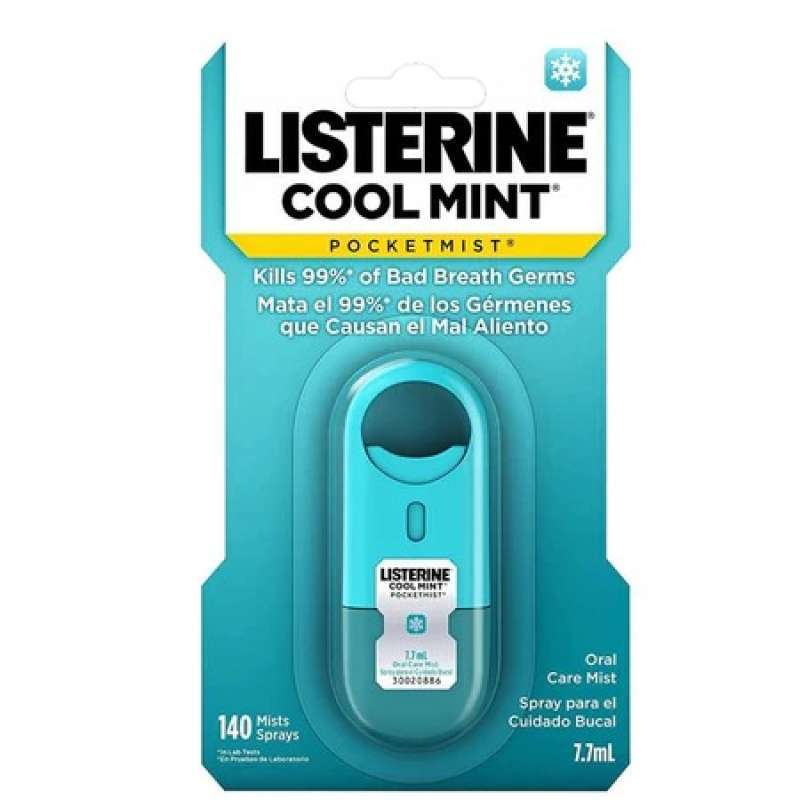 Pekanbaru Listerine Pocketmist Cool Mint 7.7Ml