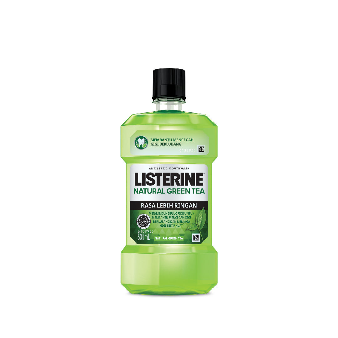 Pekanbaru Listerine Natural Green Tea 500 Ml