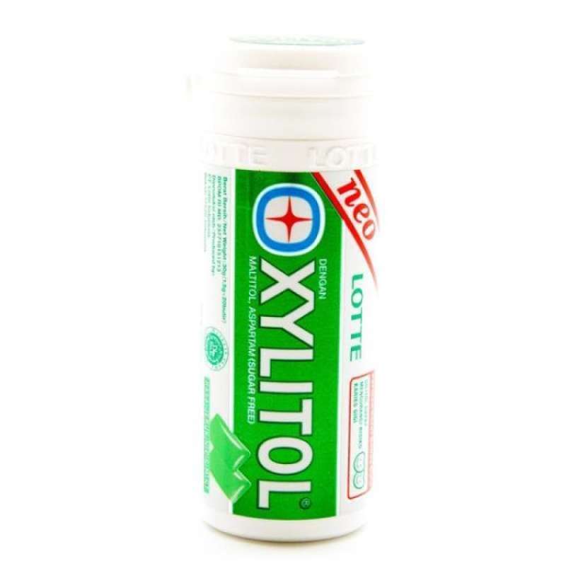 Pekanbaru Lotte Xylitol Lime Mint 26.1Gr Btl