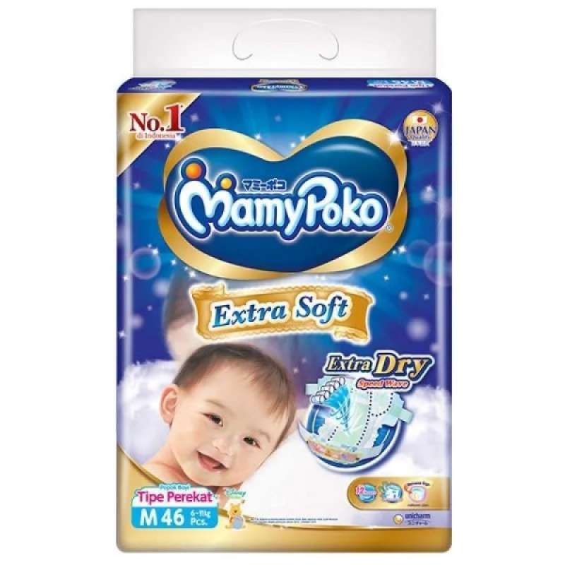 Pekanbaru Mamy Poko Diapers M 46'S Pak