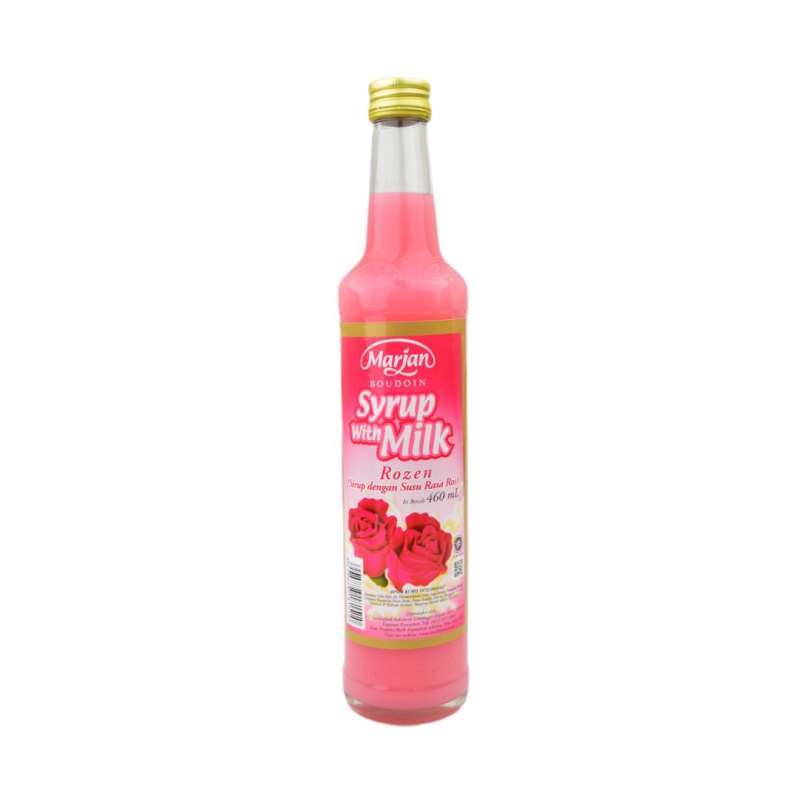 Pekanbaru Marjan Milk Rozen Syrup 460Ml Botol
