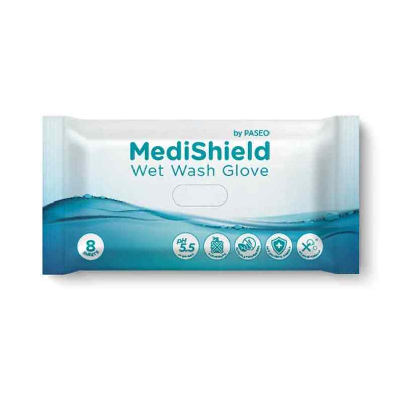 Pekanbaru Medishield By Paseo Wet Wash Glove 8S