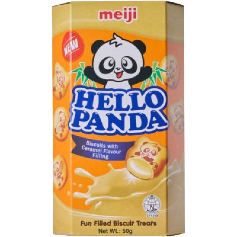 Pekanbaru Meiji Hello Panda Caramel 42Gr Pack