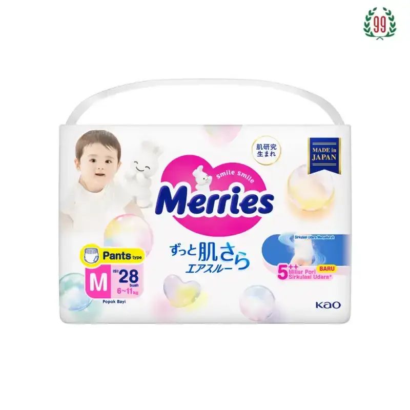 Pekanbaru Merries Baby Pants M 28S
