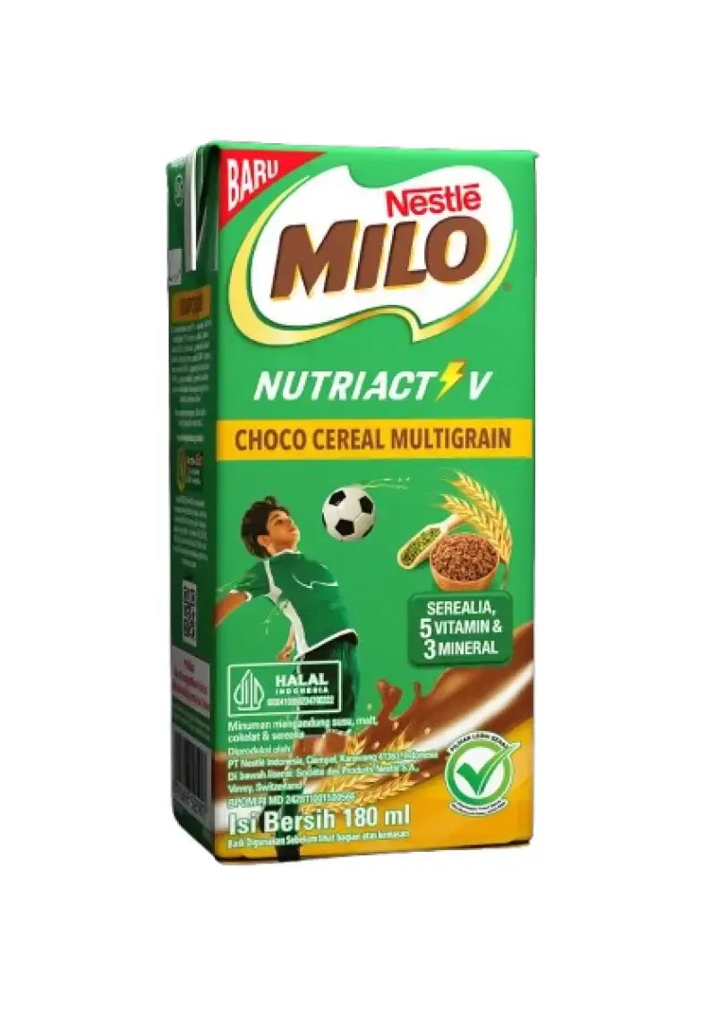Pekanbaru Milo Uht Nutriactiv Cereal 180 Ml