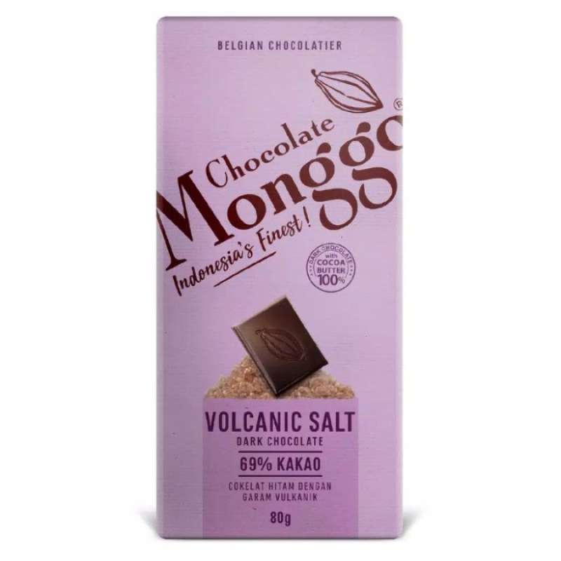 Pekanbaru Monggo Volcanic Salt Dark Choc 69% 80Gr