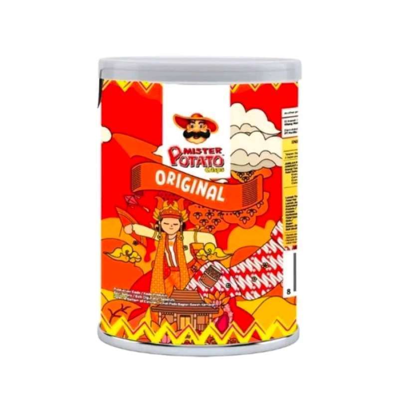 Pekanbaru Mr.Potato Crisps Original 35Gr Can