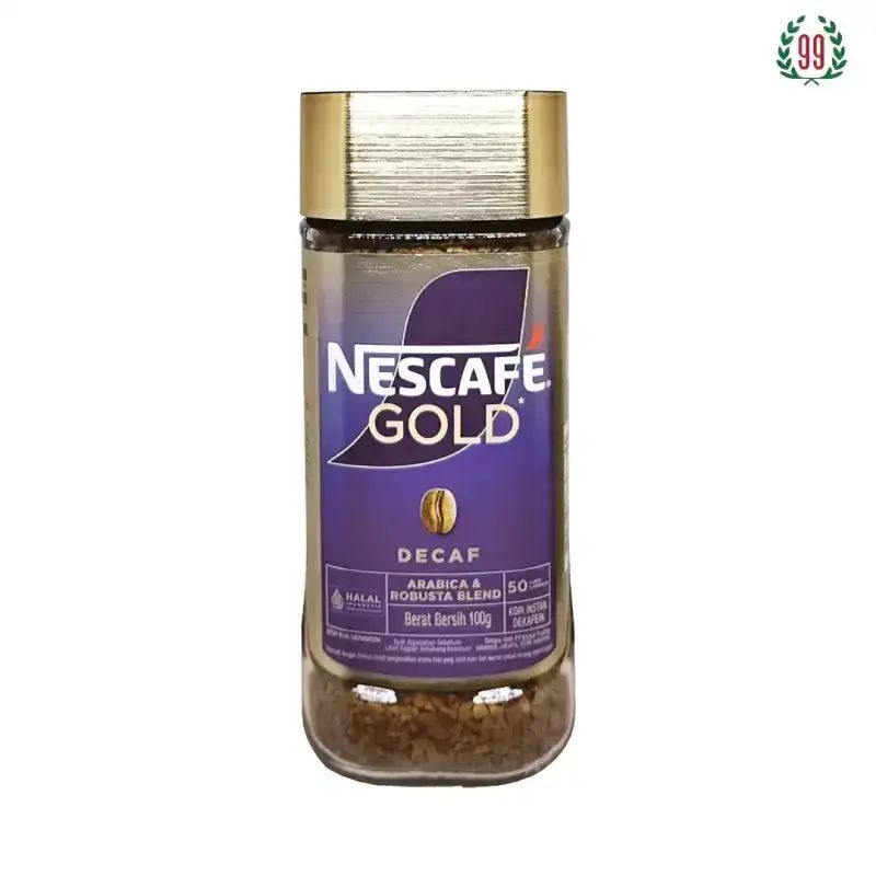 Pekanbaru Nescafe Gold Blend Decaf 100Gr Jar