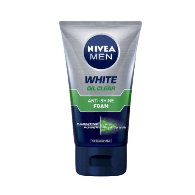 Pekanbaru Nivea For Men White Nt-Rep Control Facial Foam 100Ml Tb