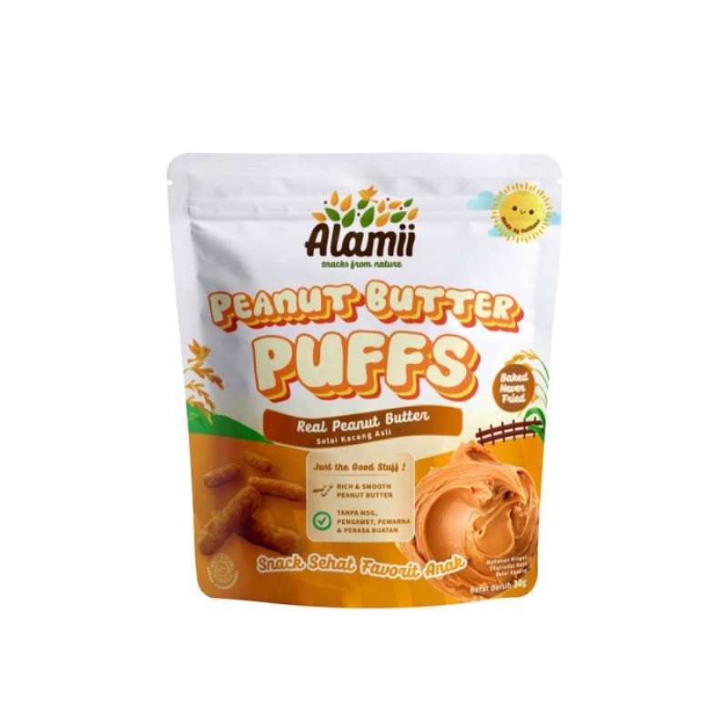Pekanbaru Alamii Peanut Butter Puffs 25G
