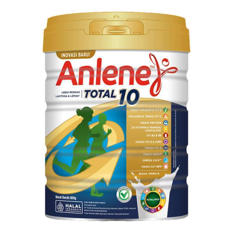 Pekanbaru Anlene Total 10 Mp Vanila 800G