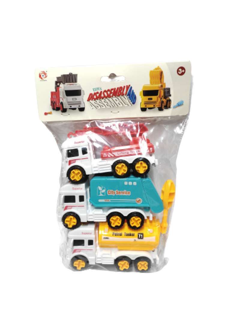 Pekanbaru Ava Toys Diy Car Set Assorted
