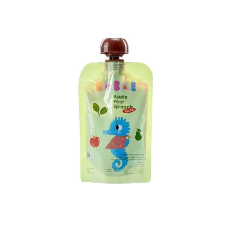 Pekanbaru Bobae Puree Apple Pear Spinach 80G