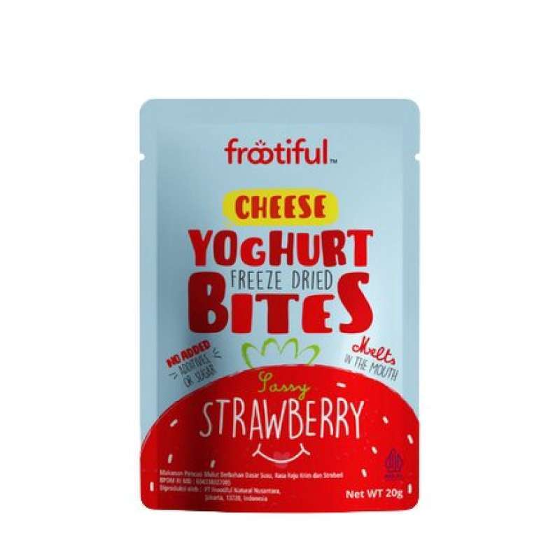 Pekanbaru Frootiful Cheese Yoghrt Bites Sberry 20G
