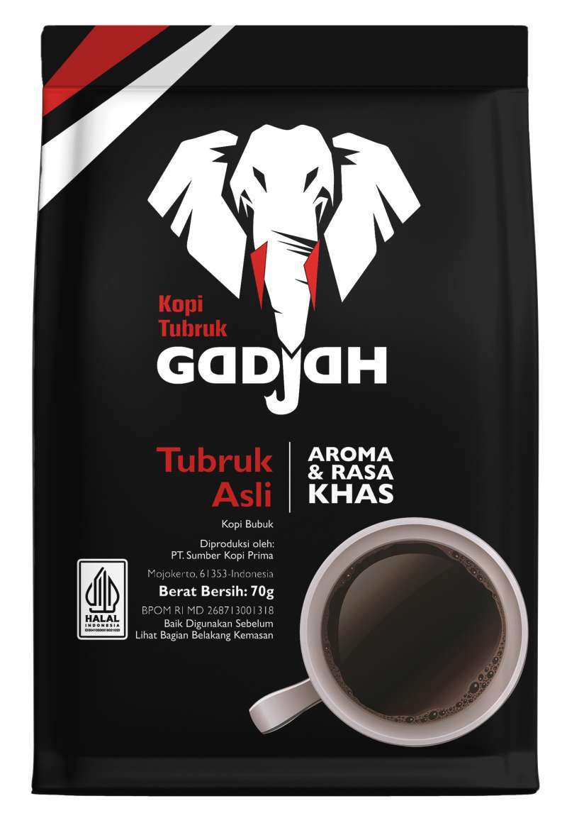 Pekanbaru Gadjah Kopi Tubruk Asli 60Gr