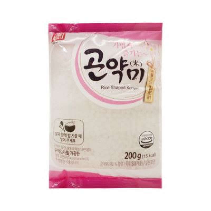 Pekanbaru Hansung Rice Shapped Konjac 200Gr