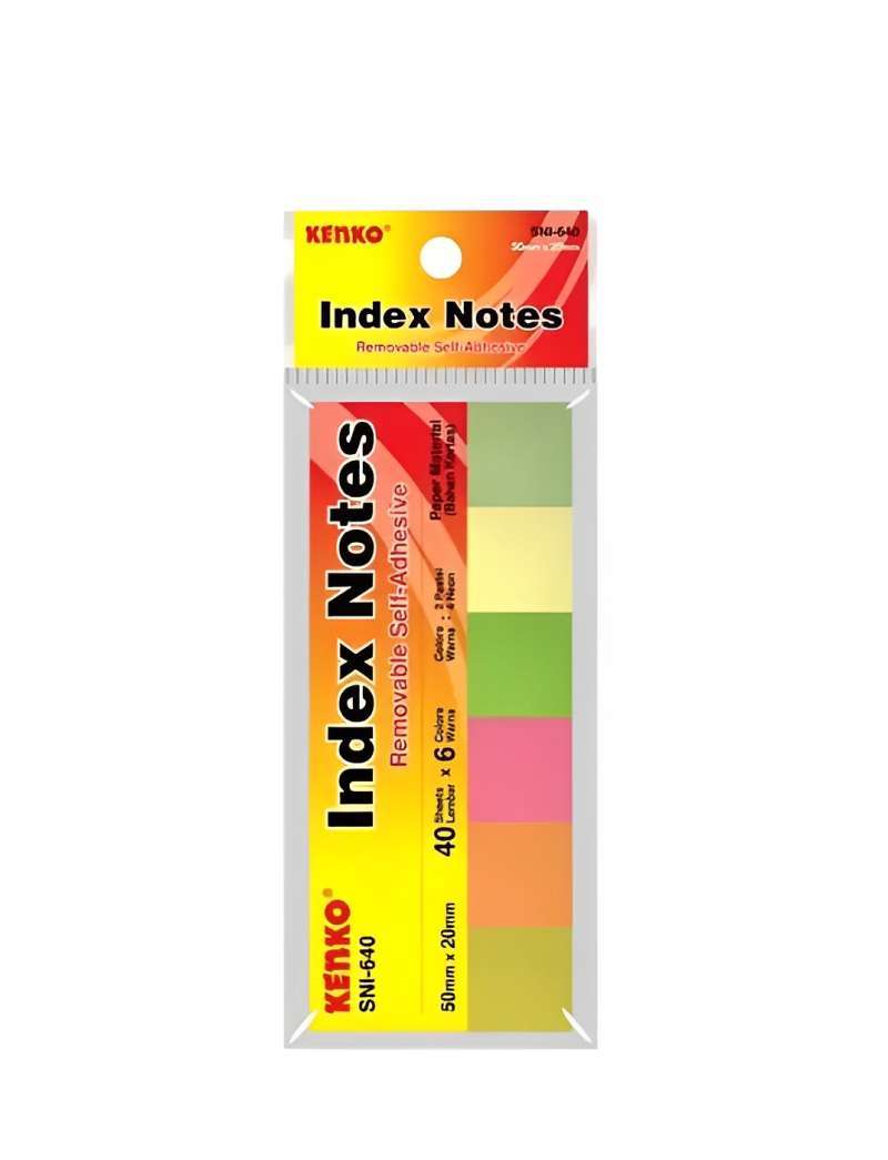 Pekanbaru Kenko Stick Note Index Sni-640