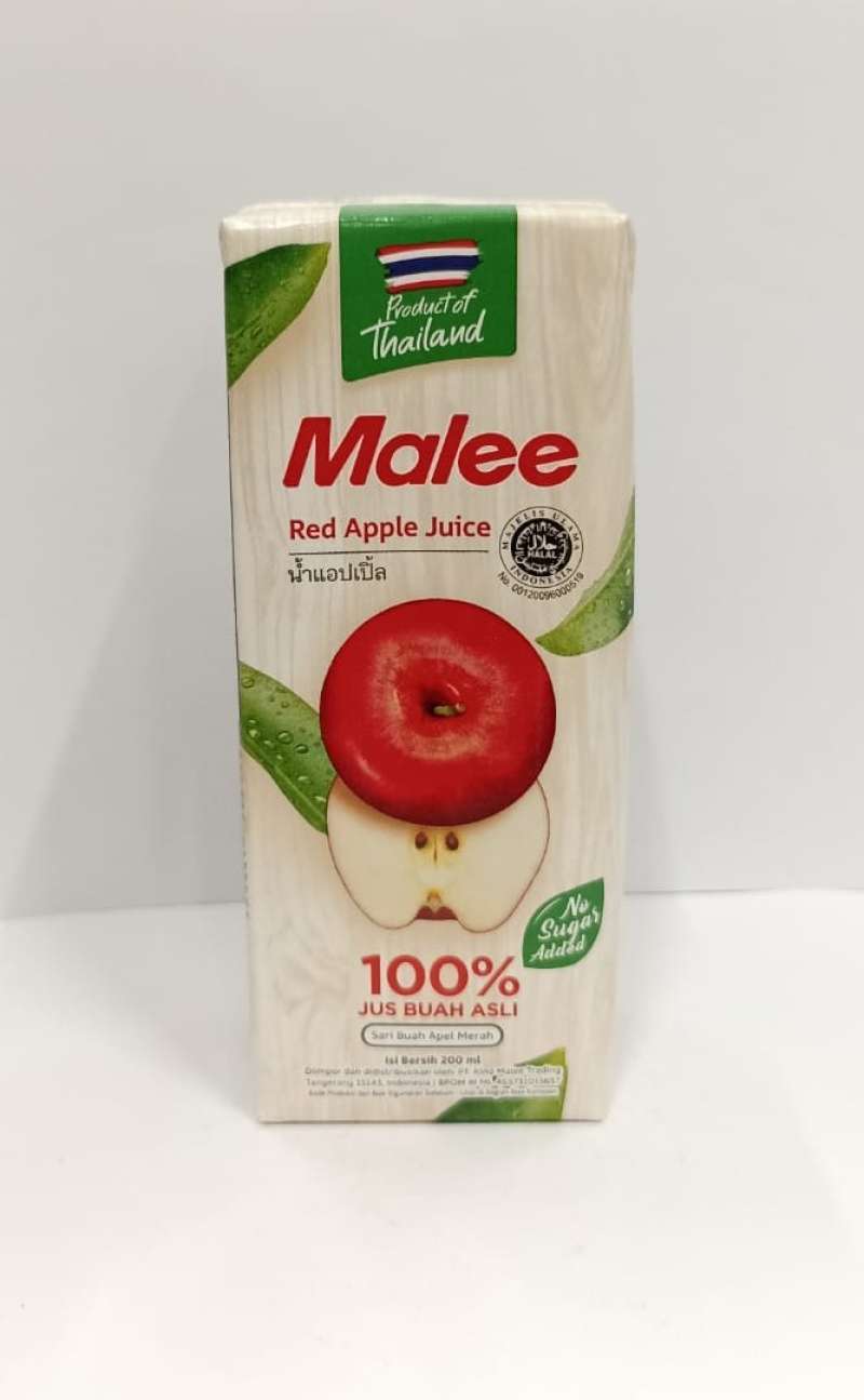 Pekanbaru Malee Juice Red Apple 200Ml