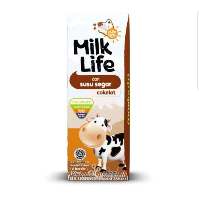 Pekanbaru Milk Life Uht Teens Choco 200Ml