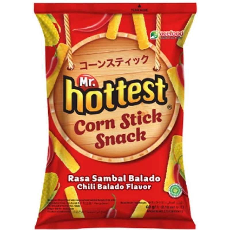 Pekanbaru Mr. Hottest Twiscorn Rasa Smbl Bld 70Gr