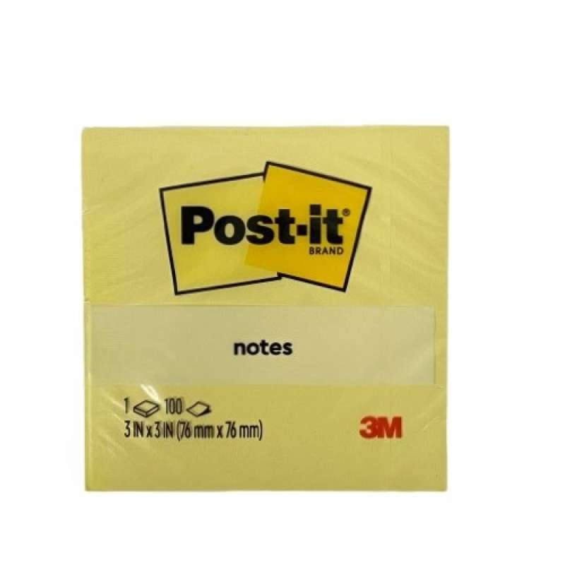 Pekanbaru Post It Original Canary Yellow 654 Y