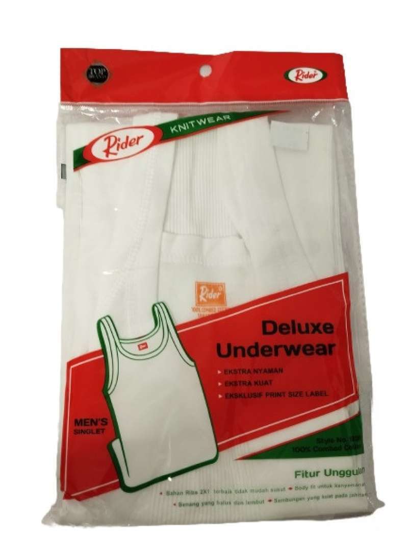 Pekanbaru Rider Singlet Dewasa Putih R 123 B (34)