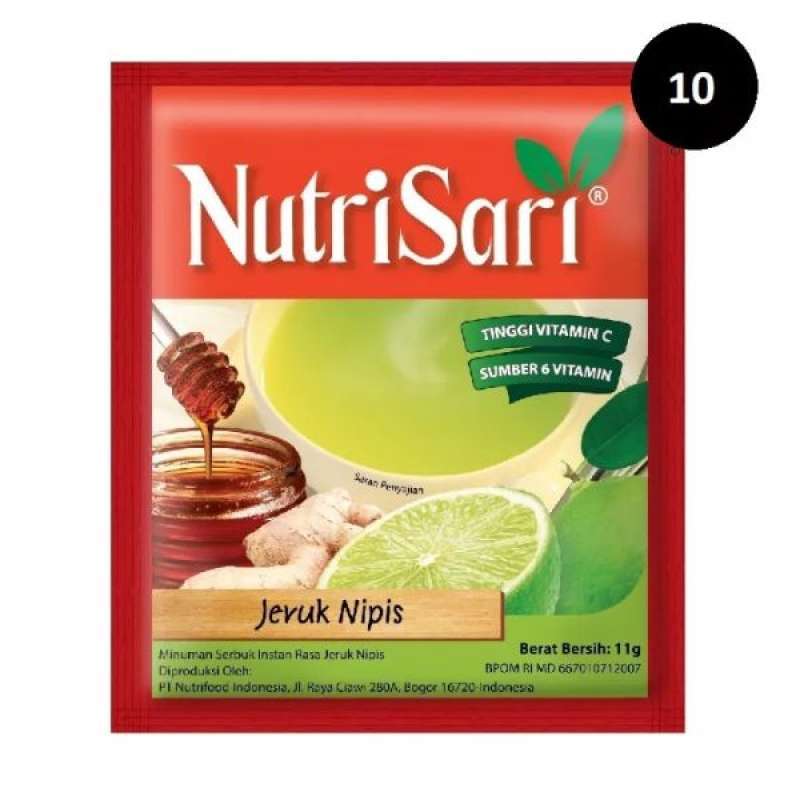 Pekanbaru Nutrisari Hangat Australia 10X11Gr Pak