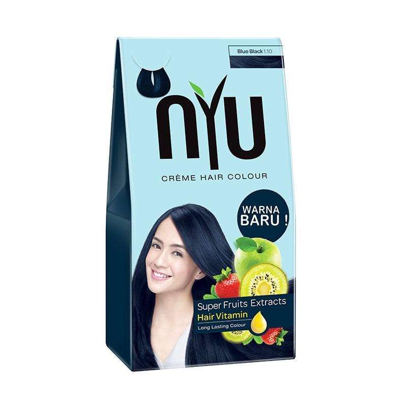 Pekanbaru Nyu Creme Hair Colour Blue Black 1.10