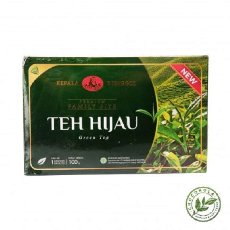 Pekanbaru Kepala Jenggot Green Tea Bags 100Gr Box