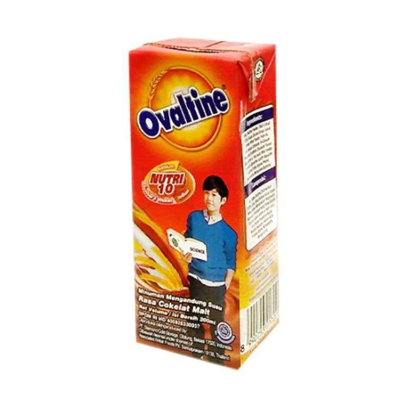 Pekanbaru Ovaltine Uht Choco Malt 200Ml Tta