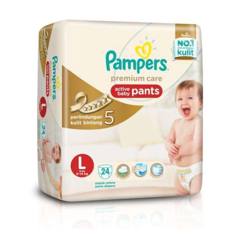 Pekanbaru Pampers Premium Pants L 24