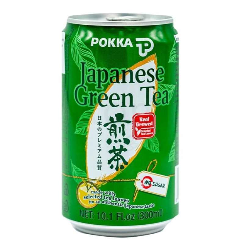 Pekanbaru Pokka Japanese Green Tea 300Ml Can