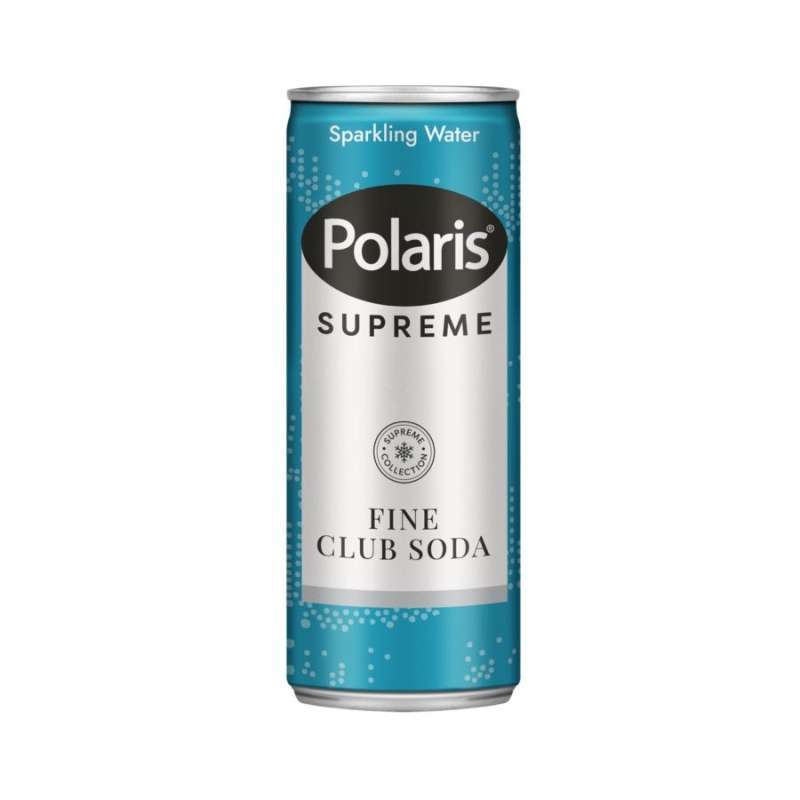 Pekanbaru Polaris Supreme Fine Club Soda 250Ml Can
