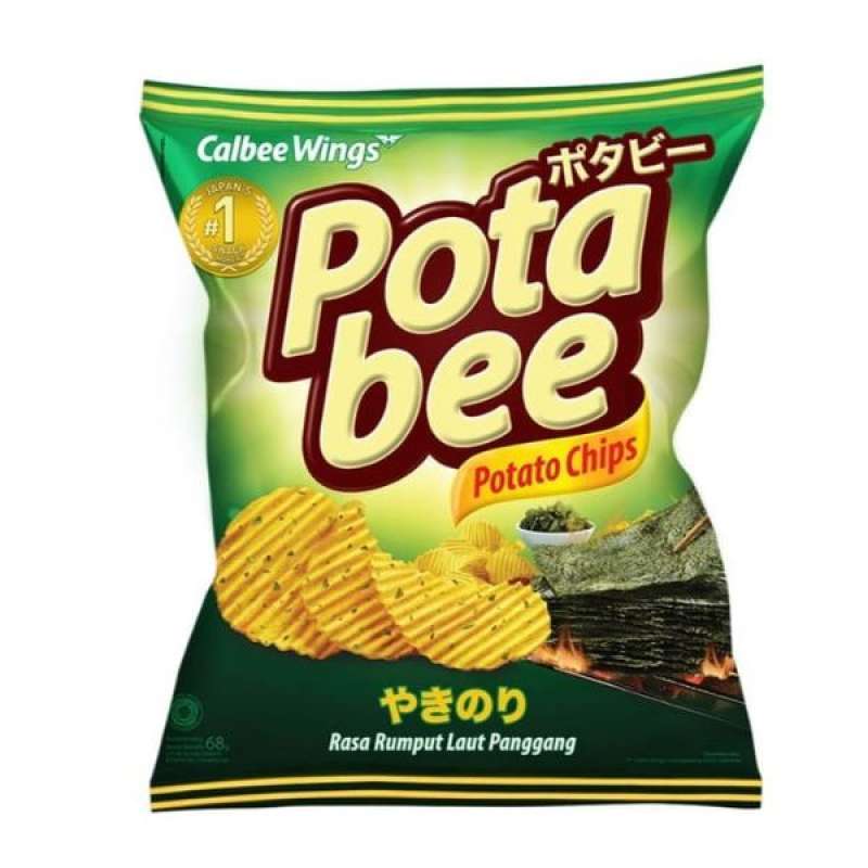 Pekanbaru Potabee Regular Grilleed Seaweed 68Gr