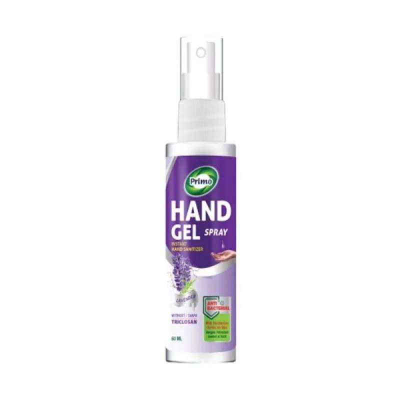 Pekanbaru Primo Hand Gel Spray Lavender 60Ml