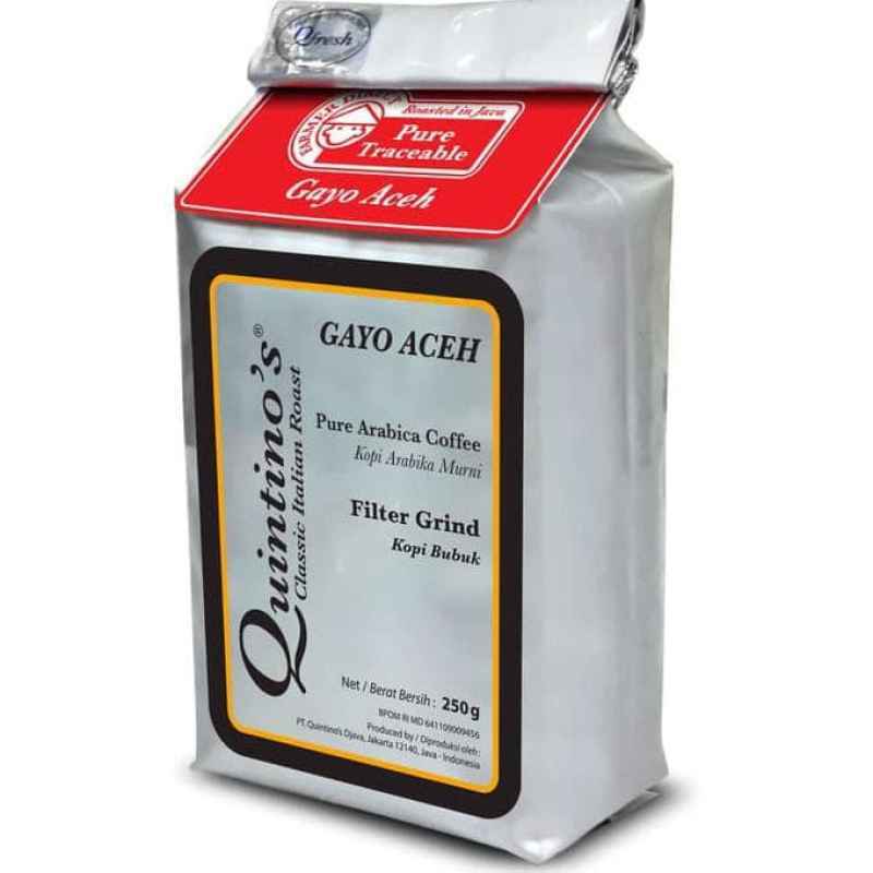 Pekanbaru Quintino'S Gayo Filter Grind 250Gr