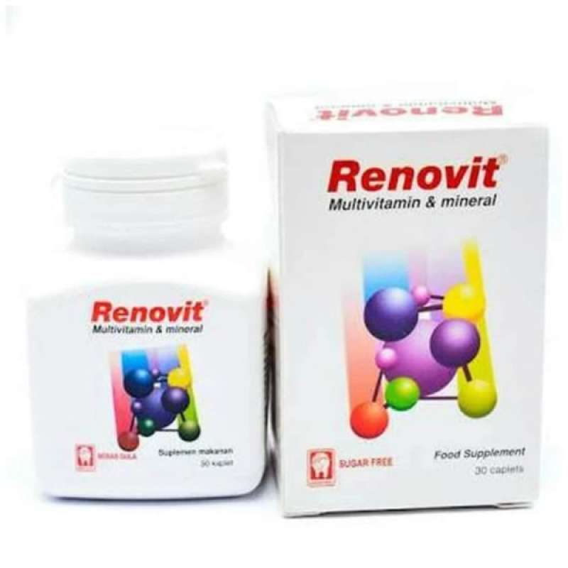 Pekanbaru Renovit Multivitamin&Mineral 30'S Btl