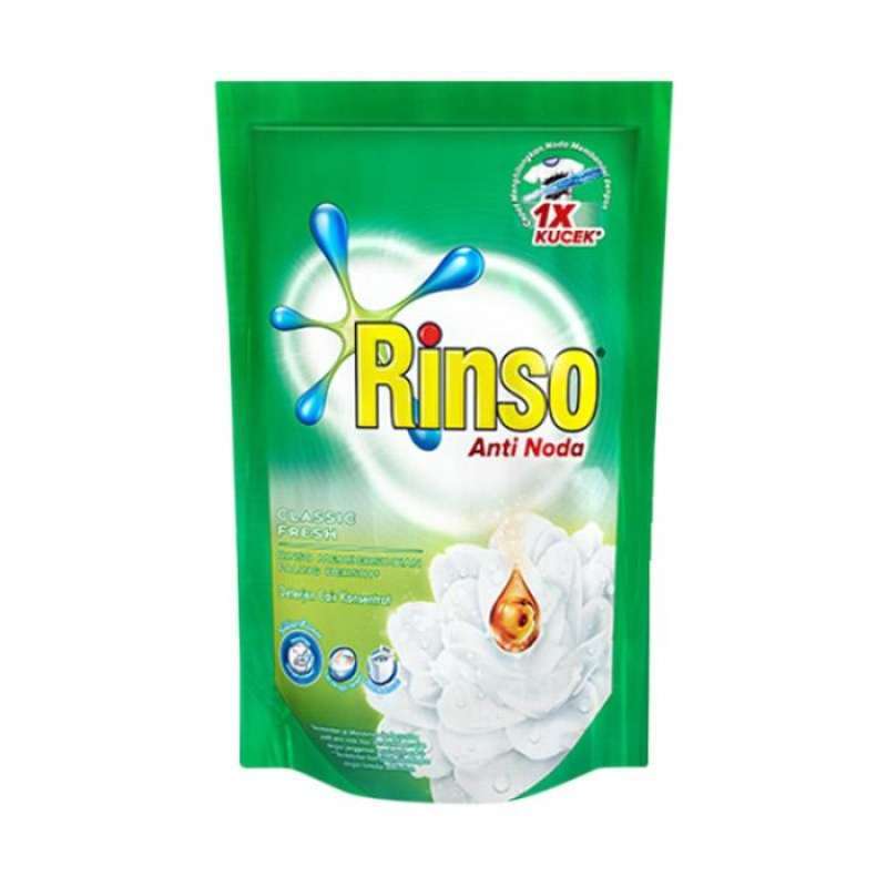 Pekanbaru RINSO LIQ CLASSIC FRESH 700G POUCH