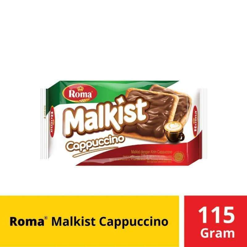 Pekanbaru Roma Malkist Cappuccino 115Gr
