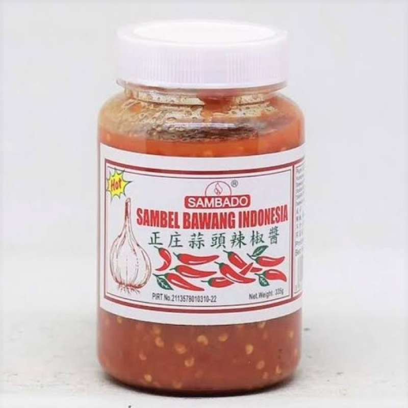 Pekanbaru Sambado Sambel Bawang Indonesia 335Gr