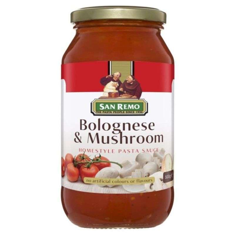 Pekanbaru San Remo Pasta Sauce Bologns&Mshrm 500Gr