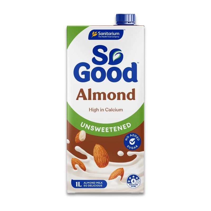 Pekanbaru Sanitarium So Good Almnd Milk Unswtnd 1L