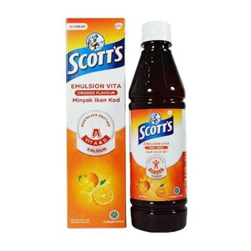 Pekanbaru Scott'S Emulsion Vit A (Jeruk) 400Ml Btl