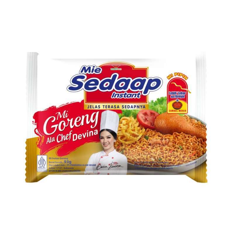 Pekanbaru Sedaap Mie Goreng Ala Chef Bag 93Gr