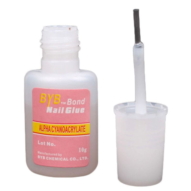 Pekanbaru Lem Cair 10 Gram Korea Kuku Palsu / Nail Glue 10 Gram / Fake Nails / Fake