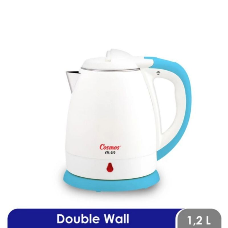 Pekanbaru Cosmos Ketel Listrik / Electric Kettle 1.2 Liter Ctl-210 / Ctl 210